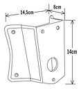 Vorschaubild Konstsmide Eckbefestigung, 14,5/14/8 cm  versch. Farben 