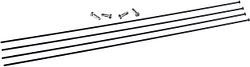 Fulcrum Speichensatz HR links Racing 7/LG