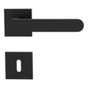 Vorschaubild Griffwerk VAYA 291 AVUS fast2fix Fast2Fix Rosetten eckig Buntbart Graphitschwarz