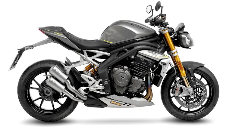 LeoVince 2x SLIP-ON Edelstahl SBK LV-10 für TRIUMPH SPEED TRIPLE 1200 RR/RS