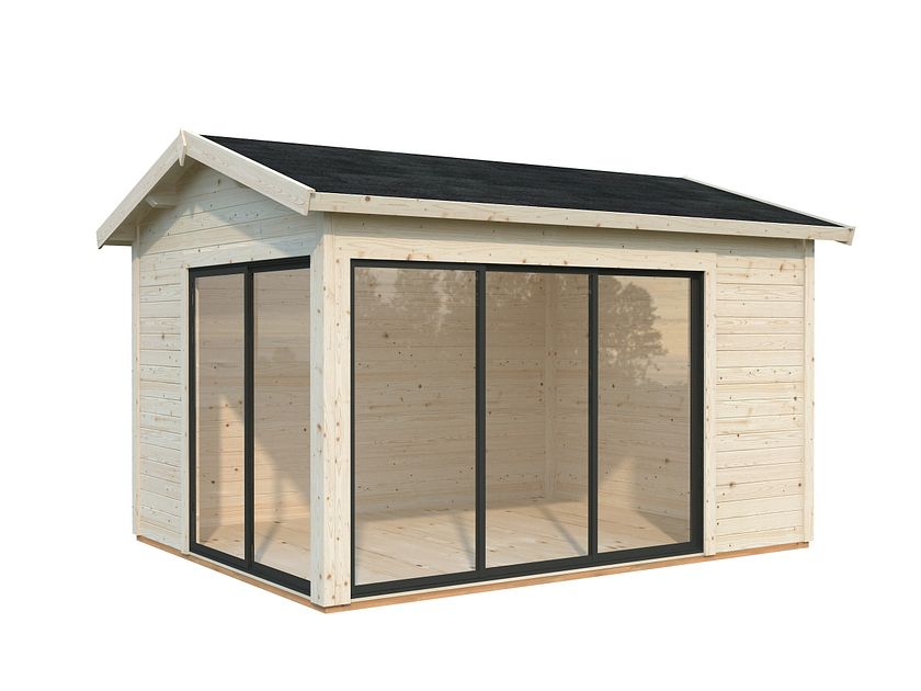 Palmako Gartenhaus Amanda 11,2 m² Slide Plus - 44 mm kaufen