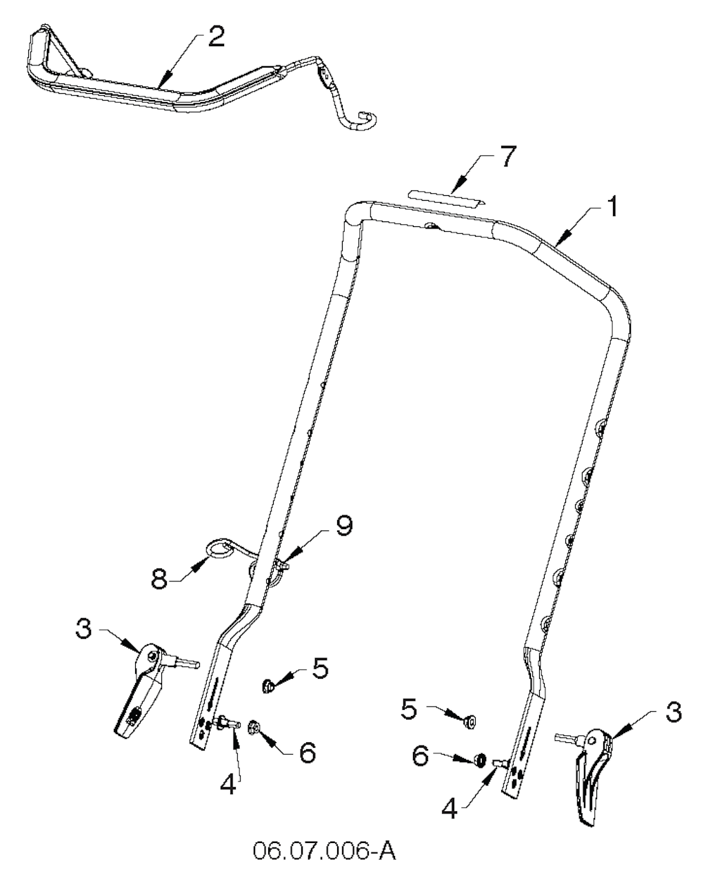 Explosionszeichnung Ersatzteile