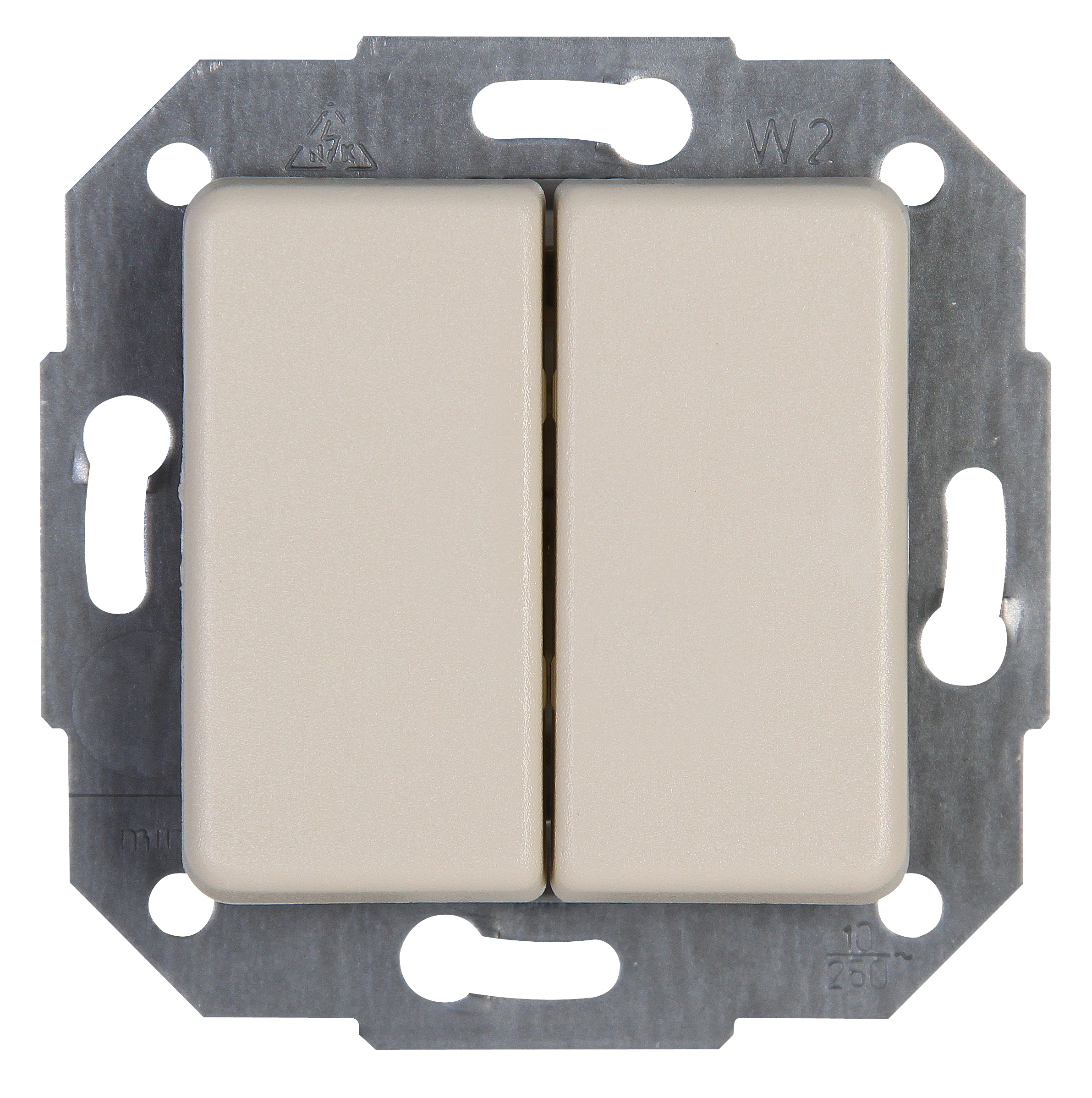 Kopp Wechsel/ Wechselschalter EUROPA creme-weiß