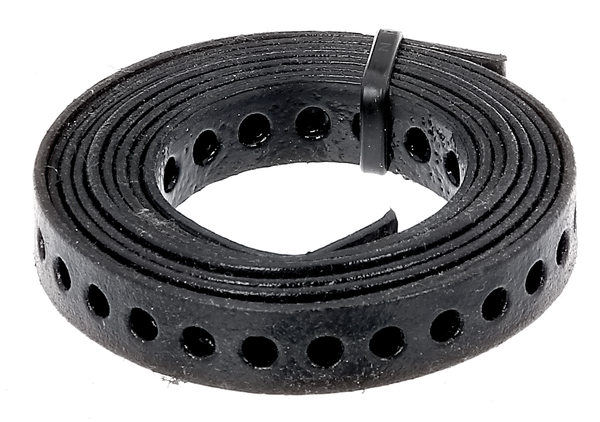 Alberts® Lochband schwarz kunststoffbeschichtet Breite 20 mm Länge 1,5 m