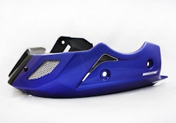 BODYSTYLE Sportsline Bugspoiler ABS Kunststoff blau für YAMAHA Tracer 700 