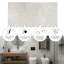 Vorschaubild Revét Vinyl Wandfliese Beige Matt 60 x 30 cm