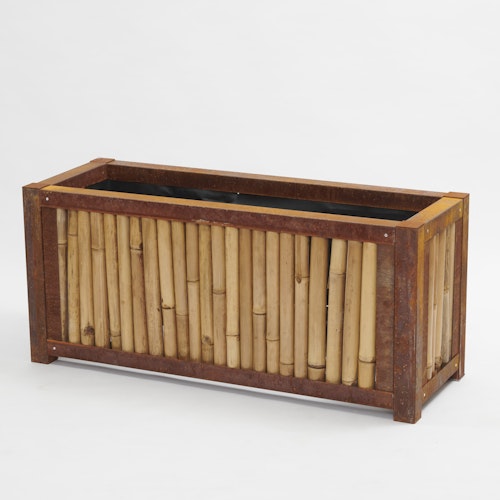 BambusBASIS Hochbeet - Profile Corten