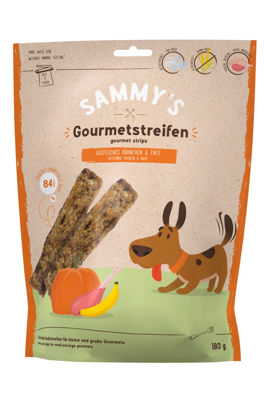 Bosch Sammy's Gourmetstreifen 180 Gramm Hundesnack