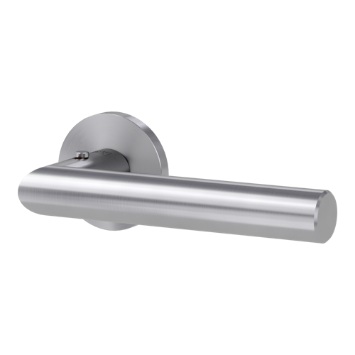 Griffwerk VAYA 128 LUCIA fast2fix Fast2Fix Rosetten rund smart2lock R Edelstahl matt