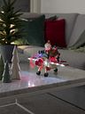 Vorschaubild Konstsmide Weihnachtsbeleuchtung  LED Szenerie Schneemann im Flugzeug Animation