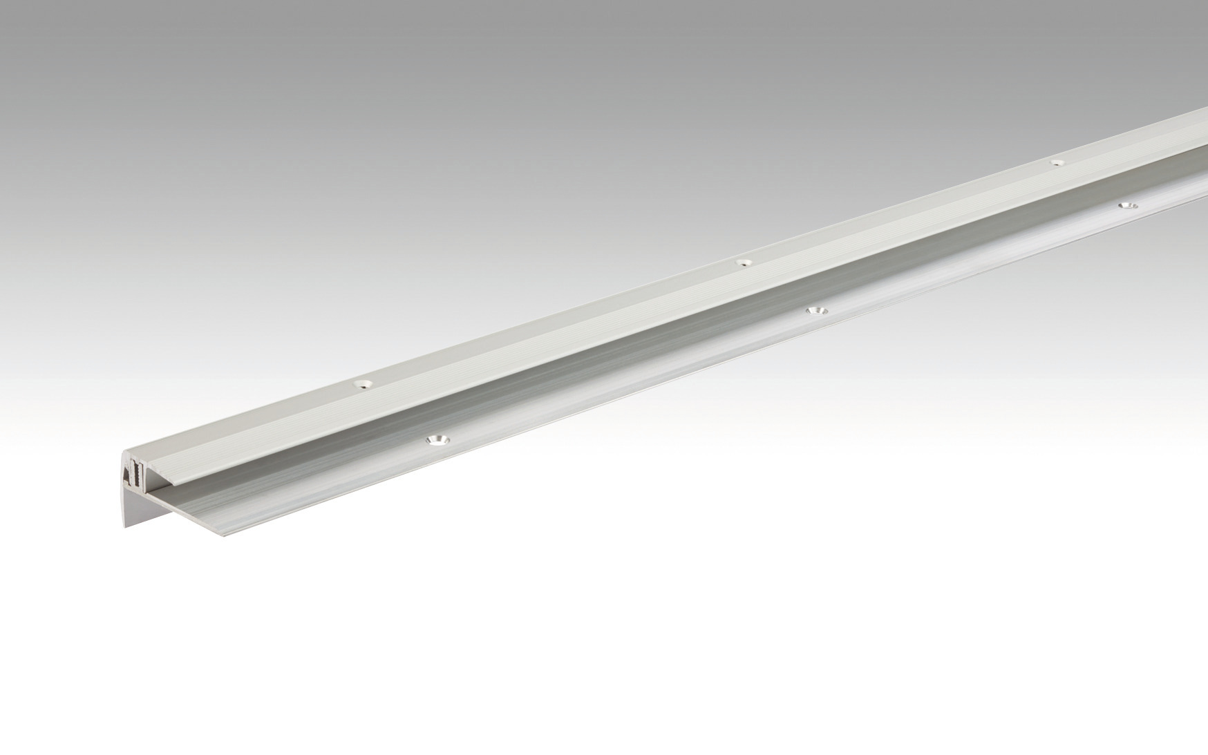 MEISTER Treppenkantenprofil Typ 203 Silber eloxiert 220 - 1000 mm