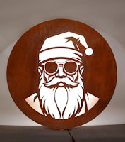 Badeko Wandbild ,,Schneemann-Sepp“ inkl. LED