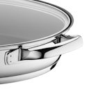 Vorschaubild WMF Gourmet-/Fischpfanne mit Glasdeckel, oval, 38 x 26 cm