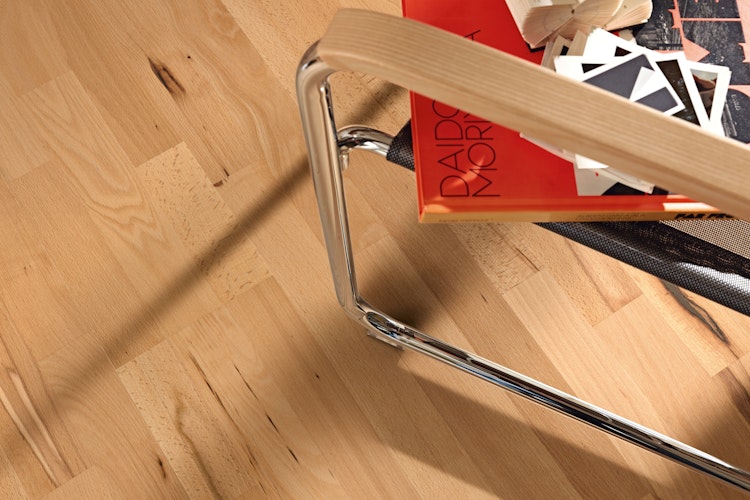 HANDMUSTER MEISTER Parkettboden MeisterParkett. longlife PC 200 9046 Buche lebhaft gedämpft gebürstet ultramattlackiert