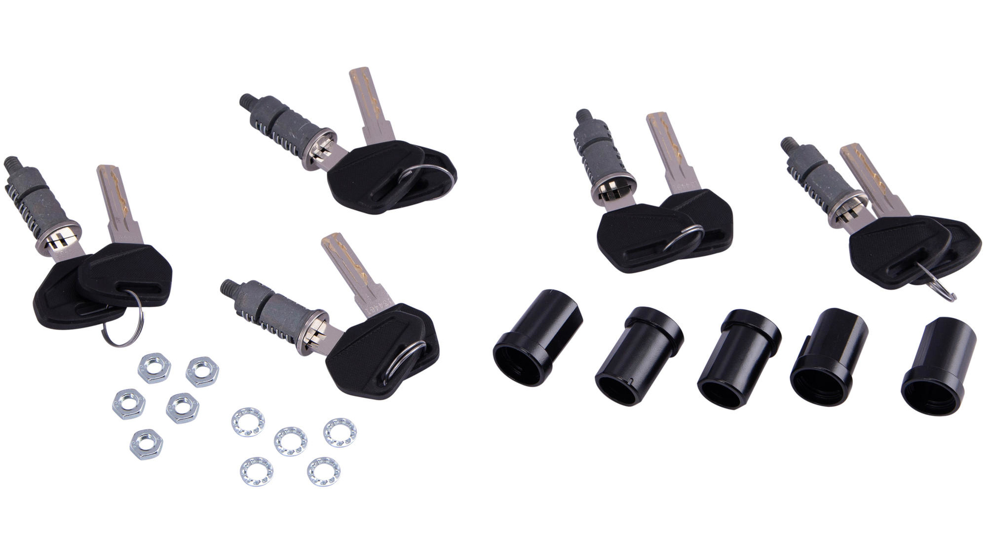 Kappa Schlüssel-Set Security Lock 10 Schlüssel Schwarz