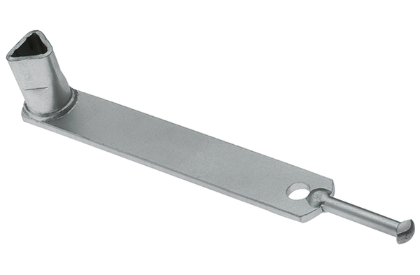 Alberts® Dreikantschlüssel für Absperrpf. mit Dreikantschloss, verzinkt 782047