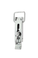 Alberts® Kistenverschluss, m.Vorreiber u.Schlossöse, o.Haken, galvanisch verzinkt dickschichtpassiviert.,HxB 93x24 mm 347772