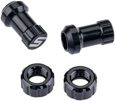 Stan's Ventilkappe Tubeless Valve Color Kit schwarz
