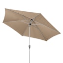 Vorschaubild doppler Mittelmastschirm ACTIVE 320 Auto-Tilt, Aluminium Silber / Polyester 180 g/m²