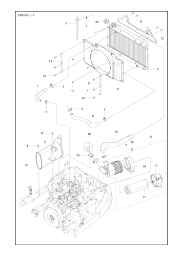 Husqvarna Rider 967847801 P 525D