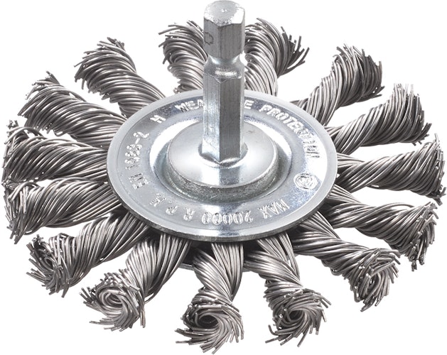 kwb Scheibenbürste gezopft 75mm SB 603030