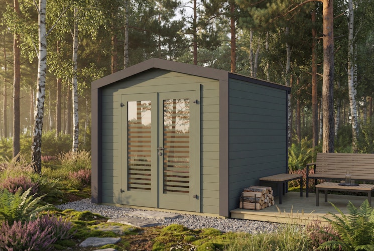 Weka Mehrzweck-Gartenhaus Killarney - 19/28 mm
