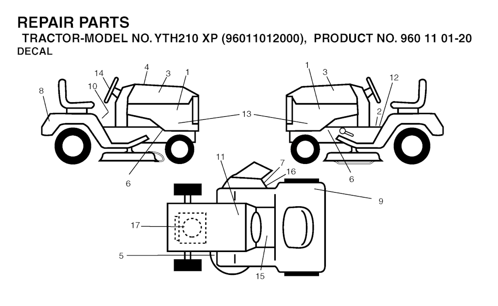 Explosionszeichnung Ersatzteile
