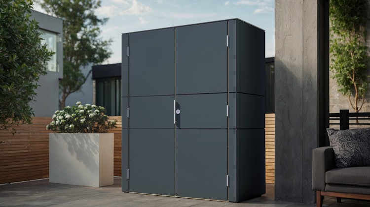 Bertilo HPL Geräteschrank Terrace High - 6 mm