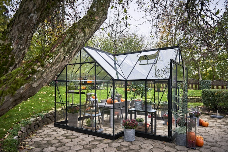 Halls Gewächshaus Icon Gartenhaus - 8,6 m² / 13 m²