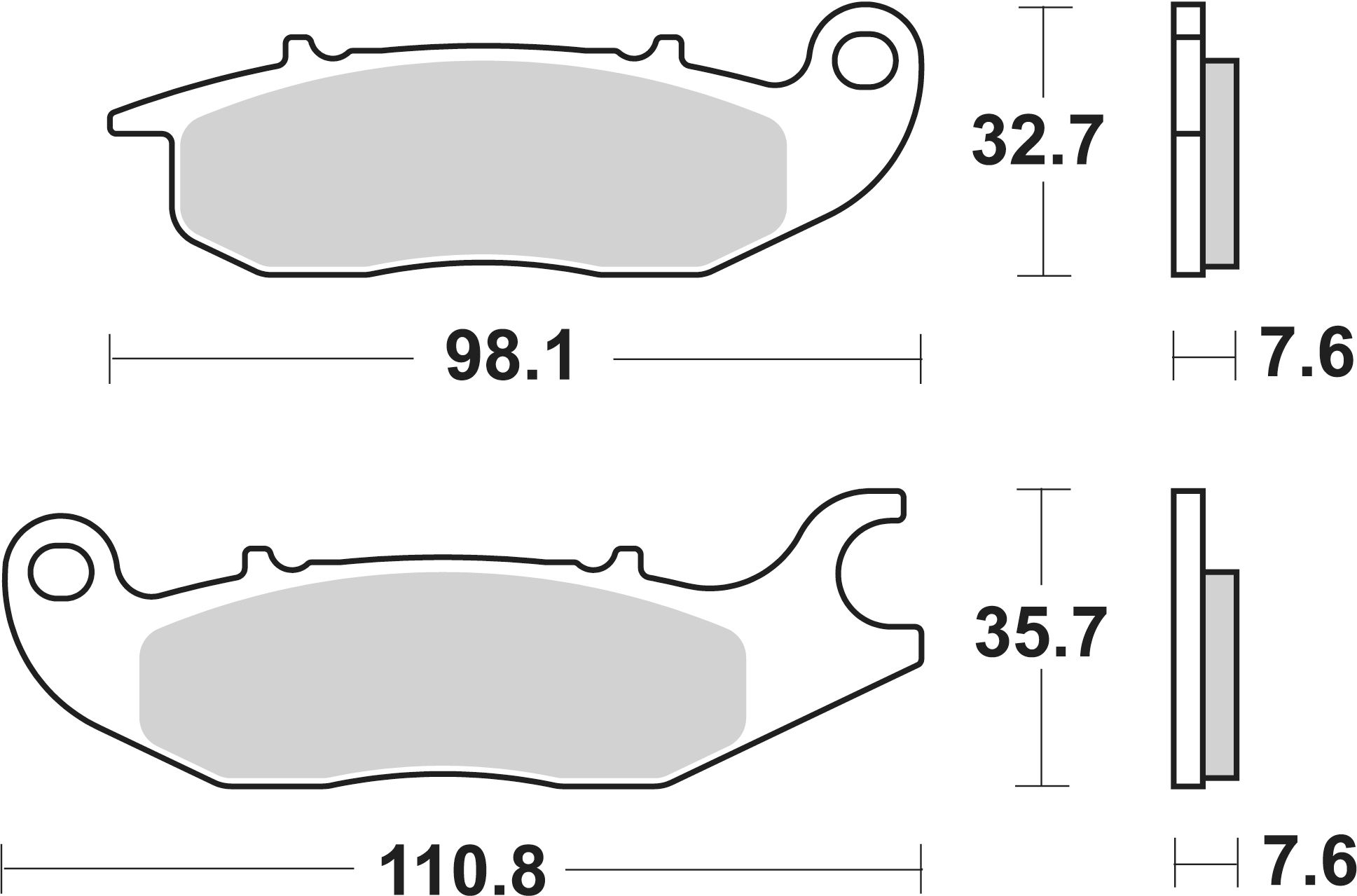 SBS Scooterbelag 180HF Street Ceramic