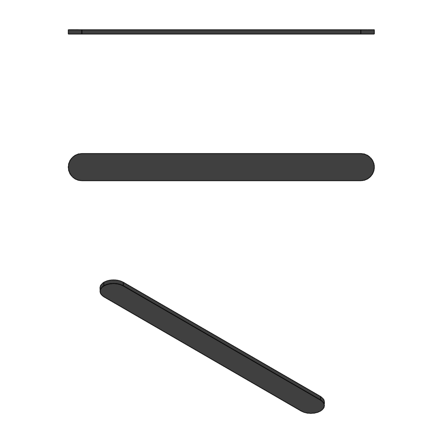 Griffwerk PLANEO AIR silent Klemmplättchen für Dichtung (8 im Set)