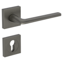 Vorschaubild Griffwerk Türgriff REMOTE Schraubtechnik eckig - Samtgrau, Kaschmirgrau, Graphitschwarz