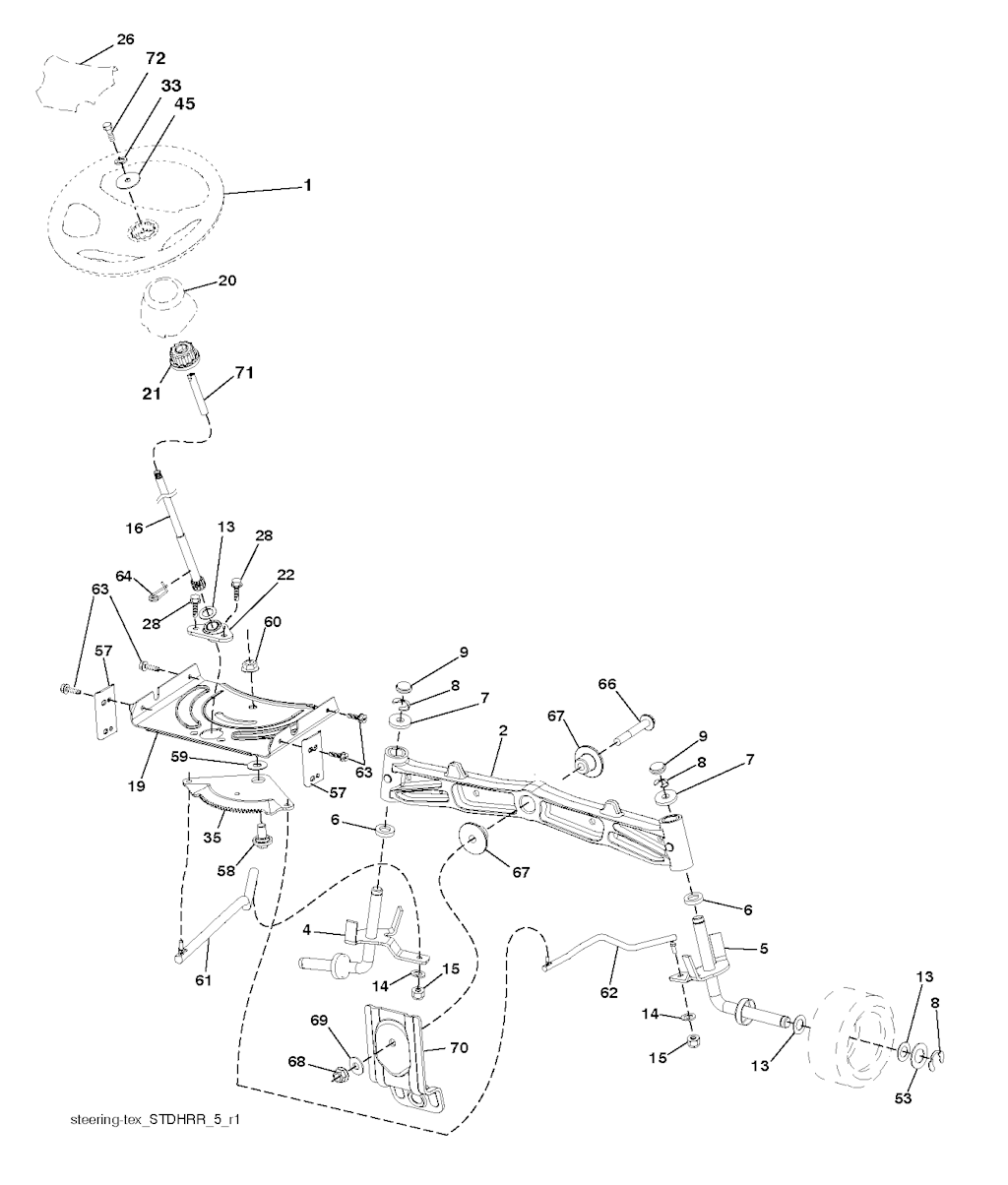 Explosionszeichnung Ersatzteile