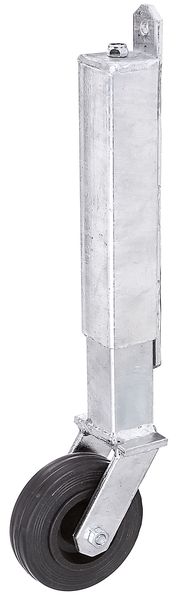 Alberts® Torlaufrolle f.schwere und breite Tore,b.70kg Torgew.,fvz.z.Anschrauben,R⌀100mm 