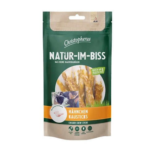 Christopherus 70g Natur-Im-Biss Kausticks Hundesnack