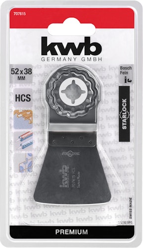 kwb SL Schaber HCS flex 52mm PRE 707615