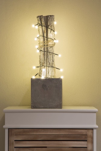 Konstsmide LED Globelichterkette Dioden warmweiß 6h Timer