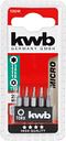 Vorschaubild kwb 5 Bits 28mm Torx  Micro SB 128240