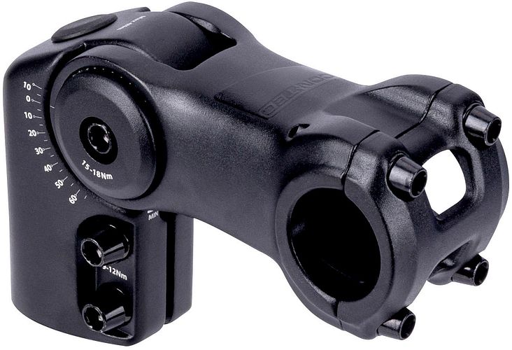 CONTEC Vorbau Ueda Hybrid 80 mm schwarz