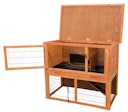 Vorschaubild TRIXIE natura Kleintierstall mit Freilaufgehege 116x63x97cm braun