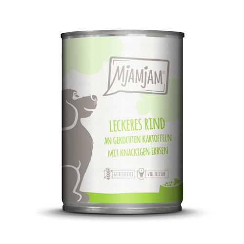 MJAMJAM Leckere Mahlzeit 400g Hundenassfutter