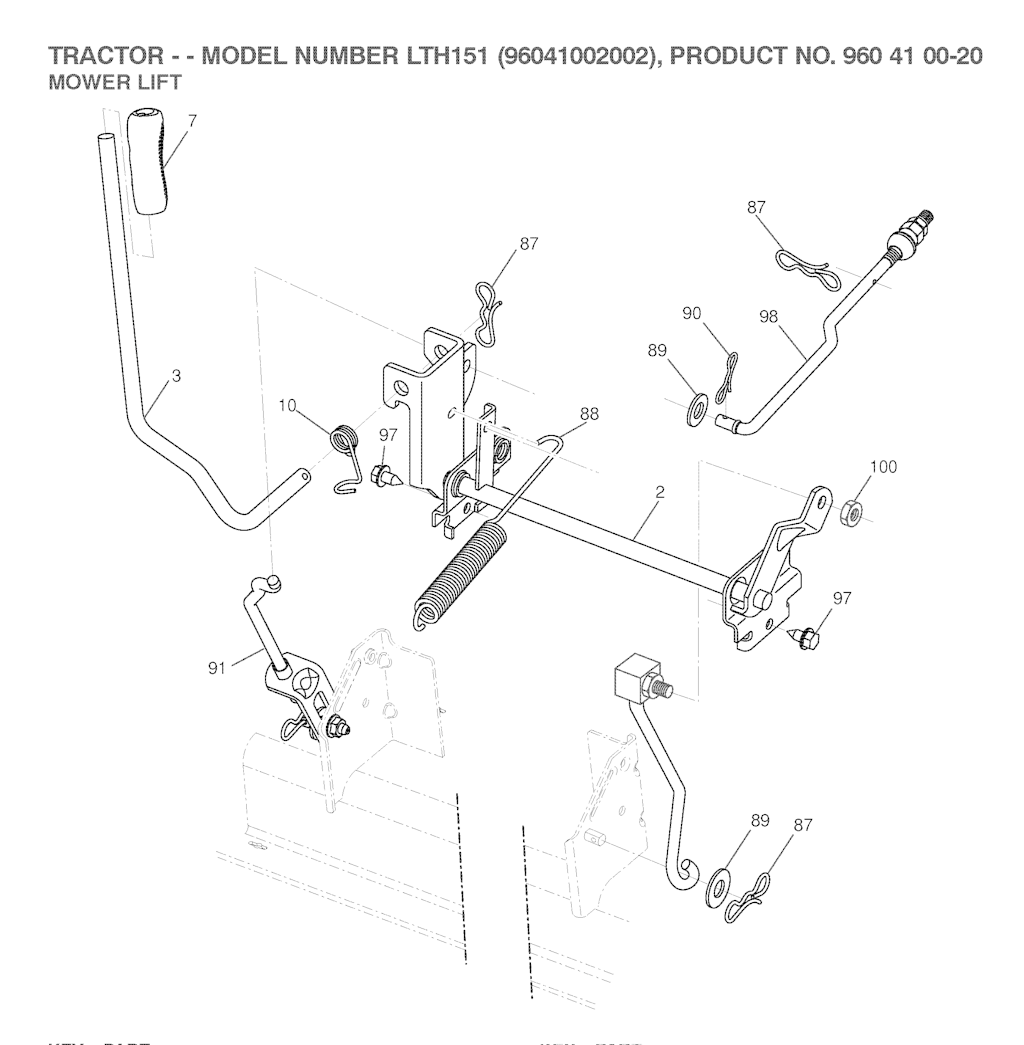 Explosionszeichnung Ersatzteile