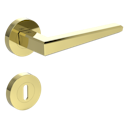 Vorschaubild Griffwerk Türgriff JETTE CUT Schraubrosette - AUSLAUF