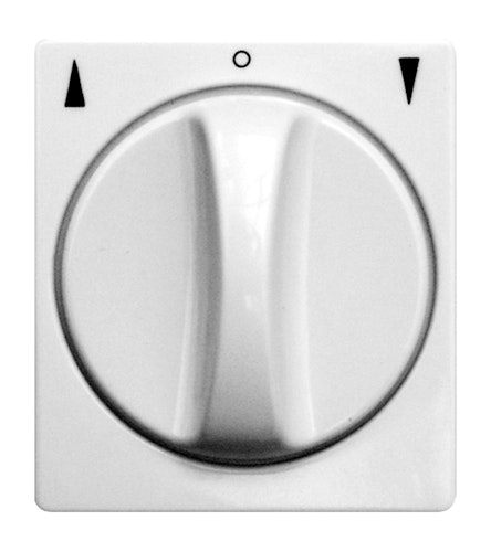 Schellenberg Schalter Tast/Rast/Knebel AP weiß