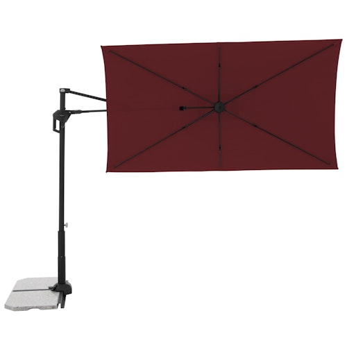 doppler Pendelschirm ACTIVE 240 x 135 Green Edition, Aluminium Anthrazit / 100 % Polyester 180 g/m²