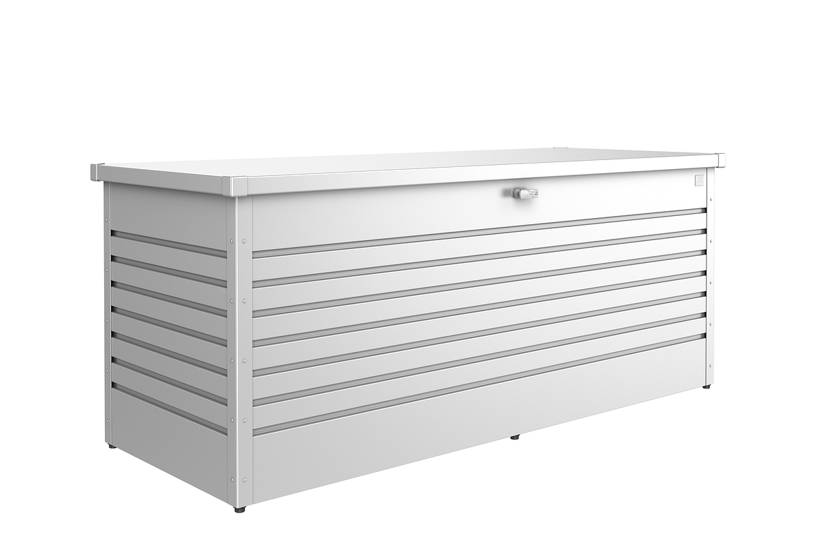 Biohort Freizeitbox B 201 x T 79 x H 83 cm (Gr. 200), silber-metallic