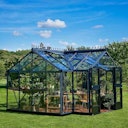 Juliana Gewächshaus Orangerie Set - 15,1 m² inkl. Fundamentrahmen 