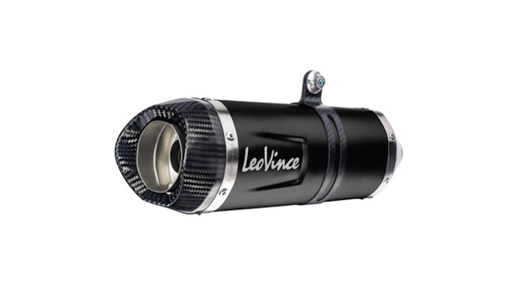 LeoVince SLIP-ON Edelstahl SBK LV ONE EVO Schwarz für YAMAHA TÉNÉRÉ 700