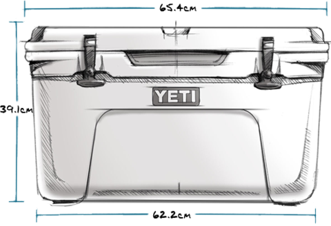 YETI Abmessungen