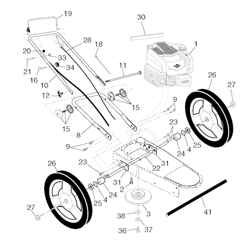 Husqvarna Rasentrimmer 96175000200 HU675HWT